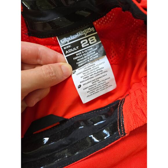 Troy Lee Designs GP Pro‎ Pant Mono Orange Off-Road Motocross ATV Cycling Size 28 - Picture 5 of 5